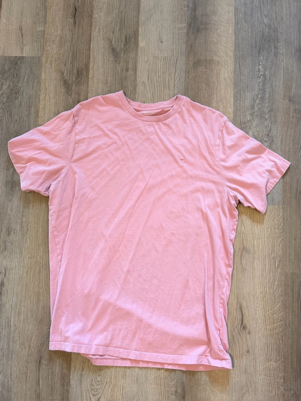 American Eagle Super Soft Men’s XL Pink T Shirt Minimalist Casual Basic Tee